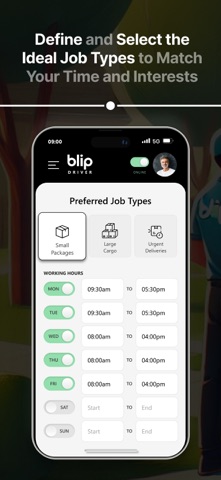 Blip Delivery Driver screenshot