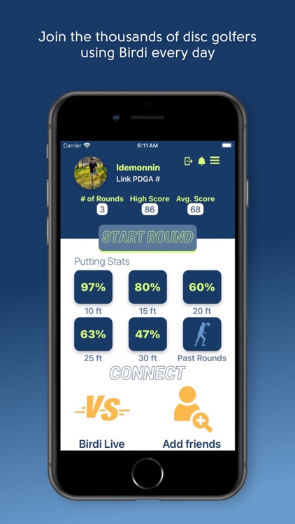 Birdi - Disc Golf Practice