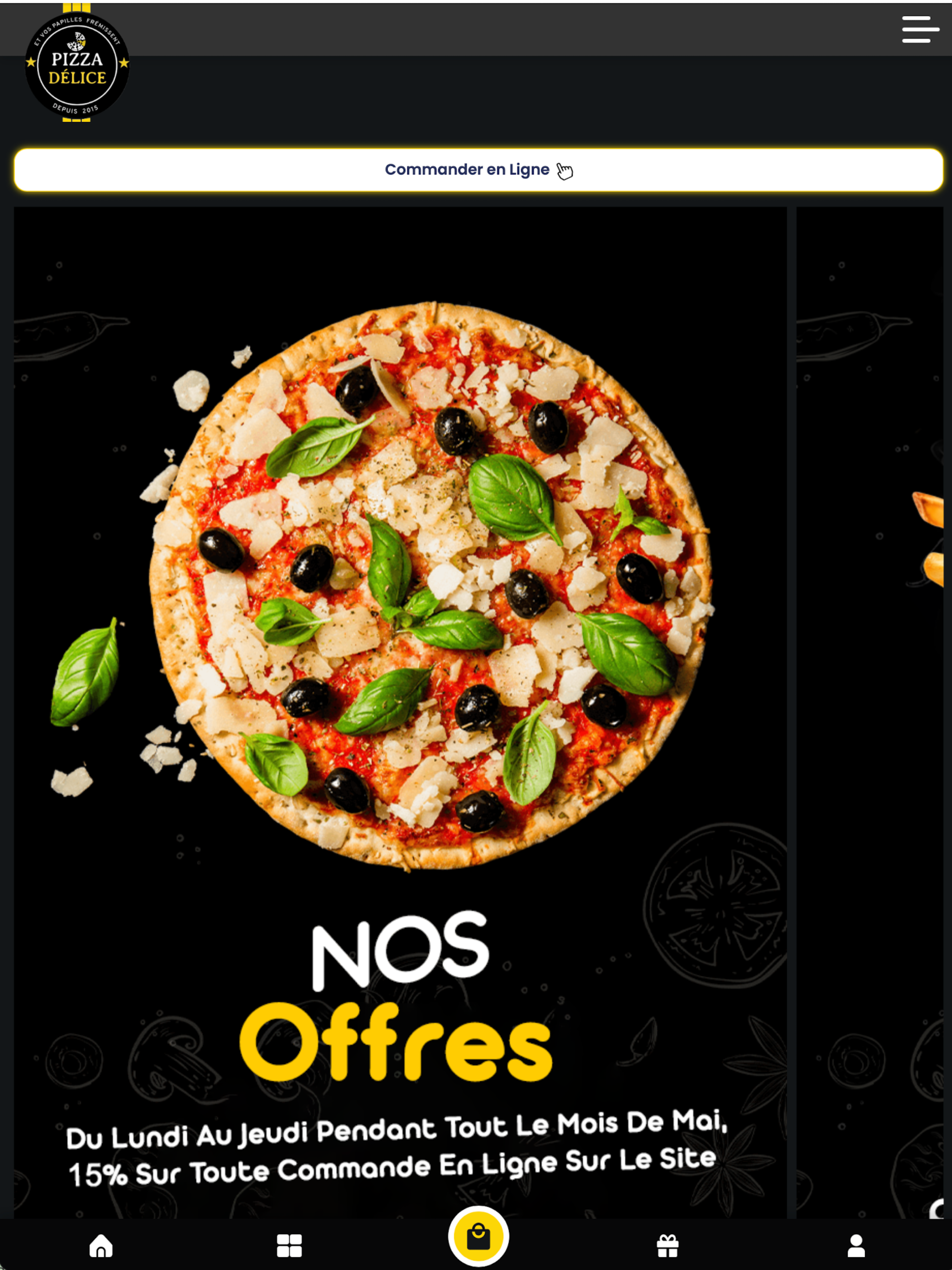 Pizza Delice.