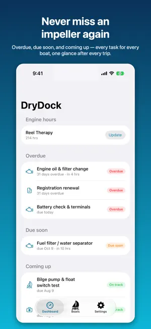 DryDock: Boat Service Log screenshot 3