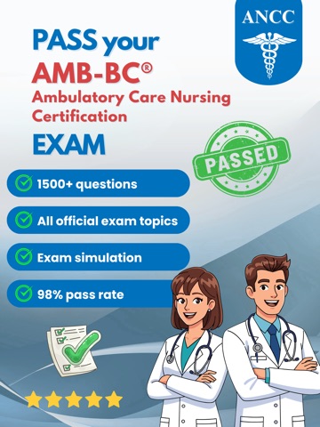 AMB-BC Exam Prep Practice 2026 iPad screenshot