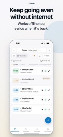 Appointment Calendar: Planize Screenshot 6 of 7