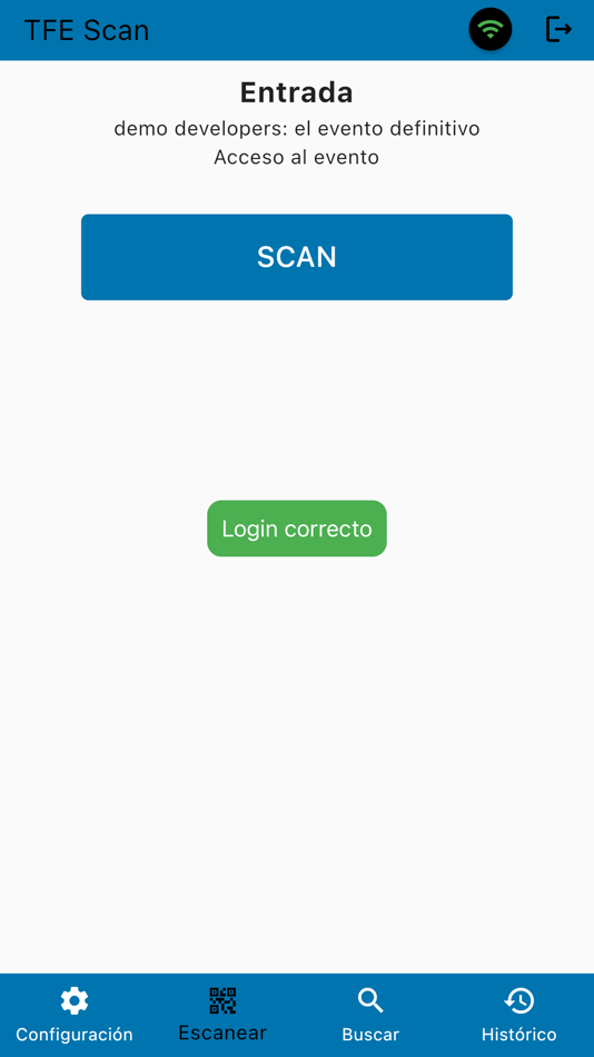 #3. TFE Scan (iOS) By: International Business Events S. XXI SL (TuFabricaDeventos.com)