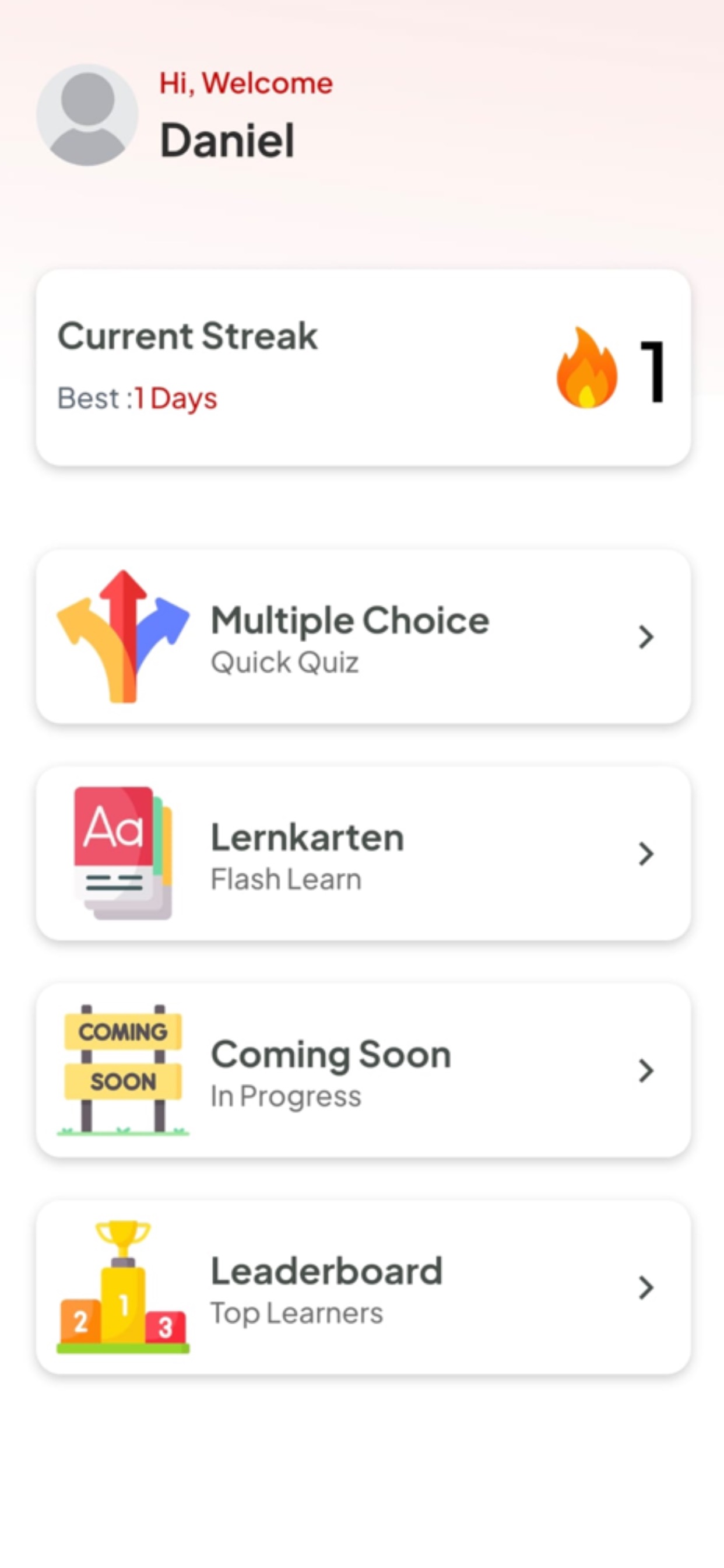 Screenshot 2 of LVLUP Swiss