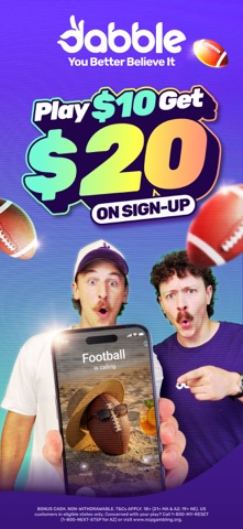 Dabble - Real Money Pick 'Em app screenshot
