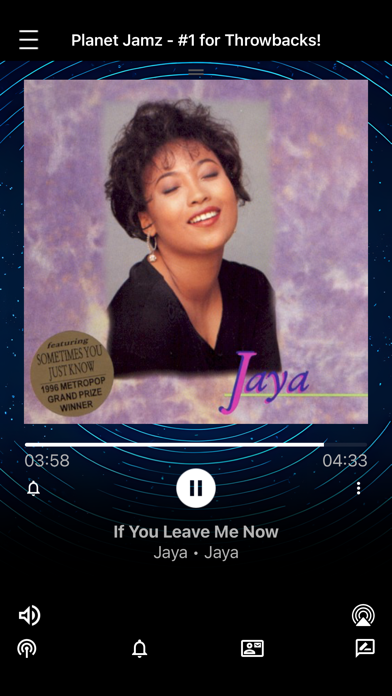 Planet Jamz app screenshot