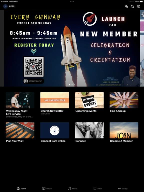 Screenshot #4 pour Anointed Faith Family Church