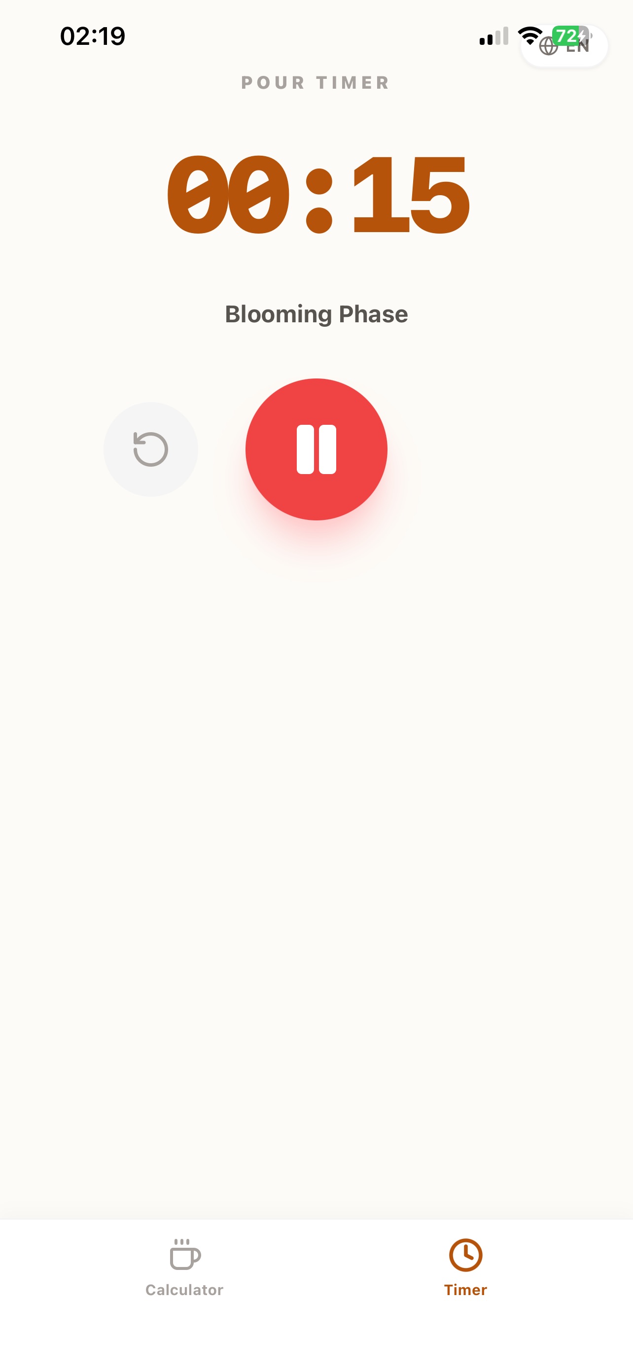 Screenshot 2 of Coffee Ratio Calculator Pro
