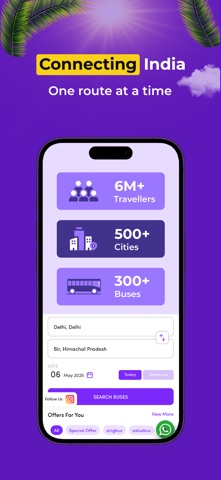 zingbus:Book Bus Ticket Online iPhone screenshot 5