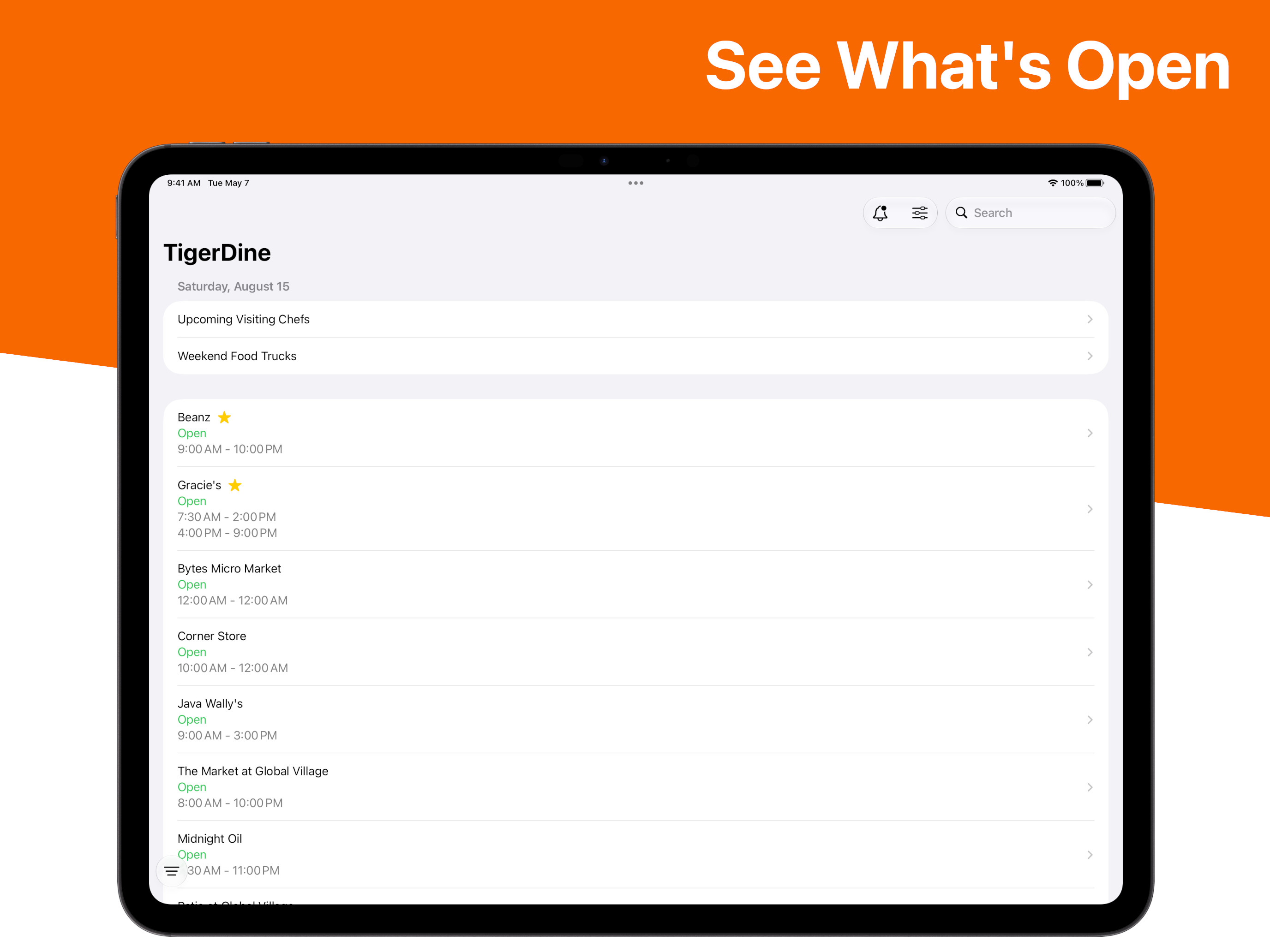 TigerDine for RIT Students screenshot 7