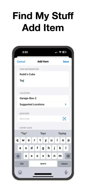 Find My Stuff - Item Locator screenshot 4