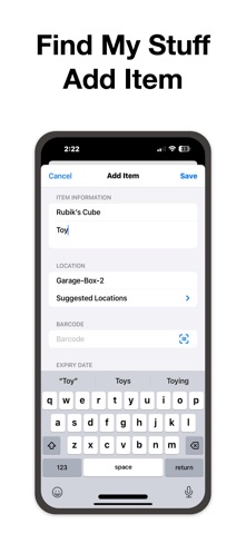 Find My Stuff - Item Locator screenshot