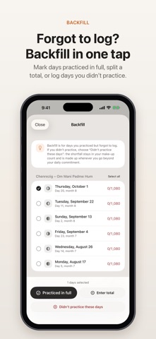 Dharma Mala: Mantra Counter screenshot 2