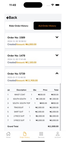 InfiniteOrder screenshot