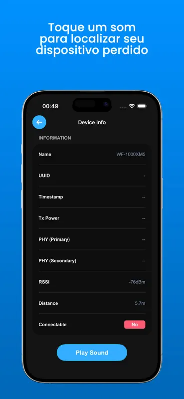 BLE Finder: Scanner Bluetooth screenshot 3 of 3