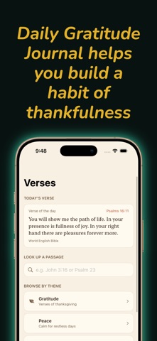 Gratitude Journal Verse Widget Screenshot 4 of 5