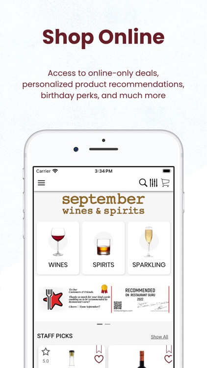 September Wines and Spirits