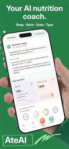 AteAI: AI Calorie Counter screenshot