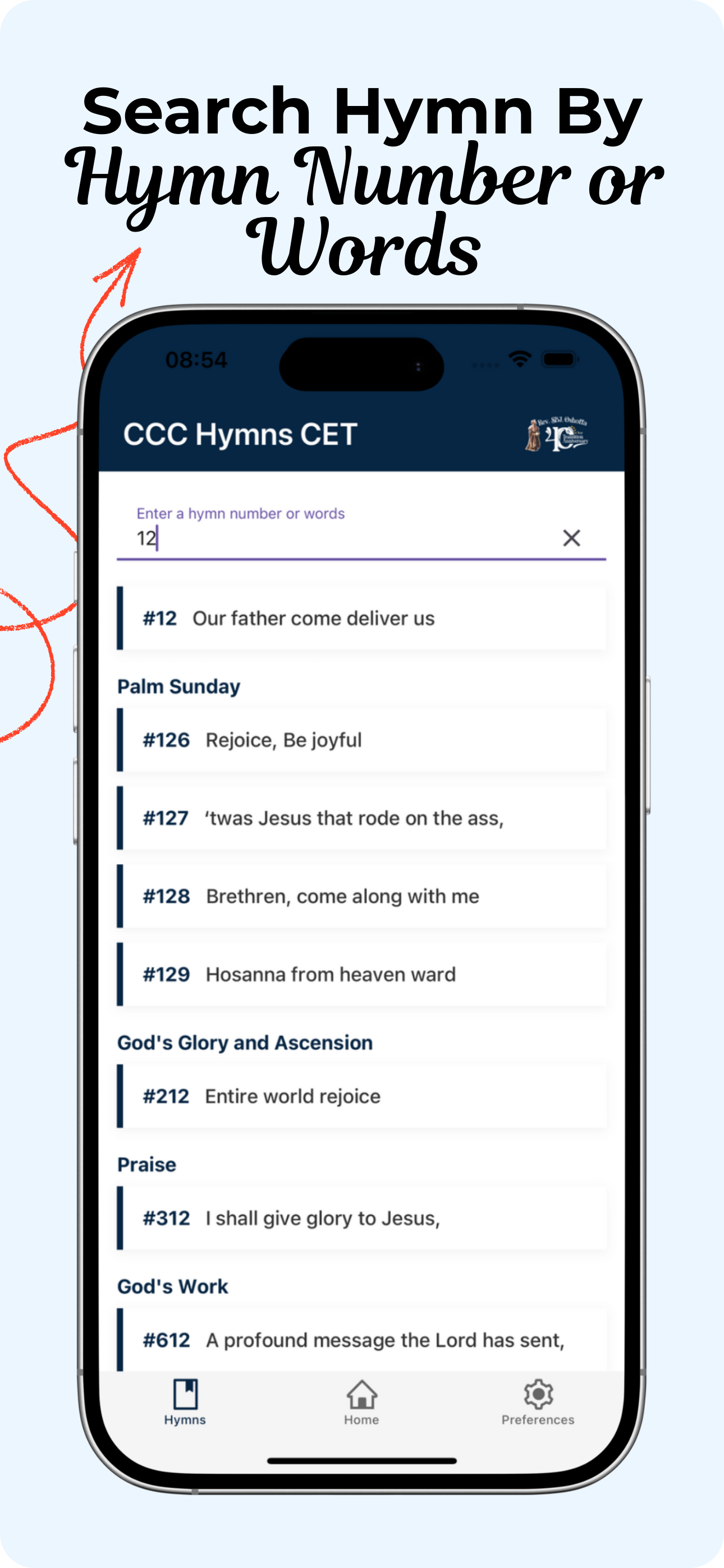 CCC Hymns CET