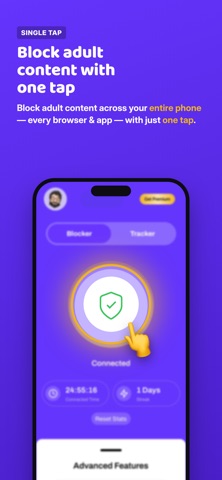 Blocker+ Adult Content Blocker iPhone screenshot