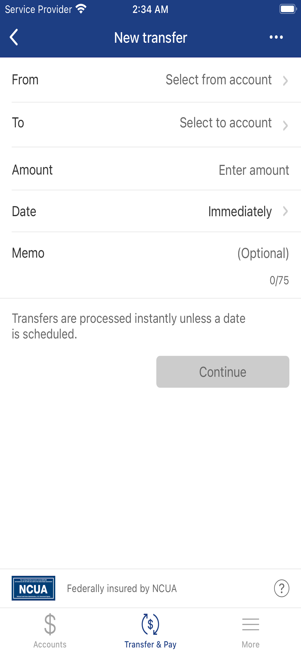 PANHANDLE FCU screenshot 5