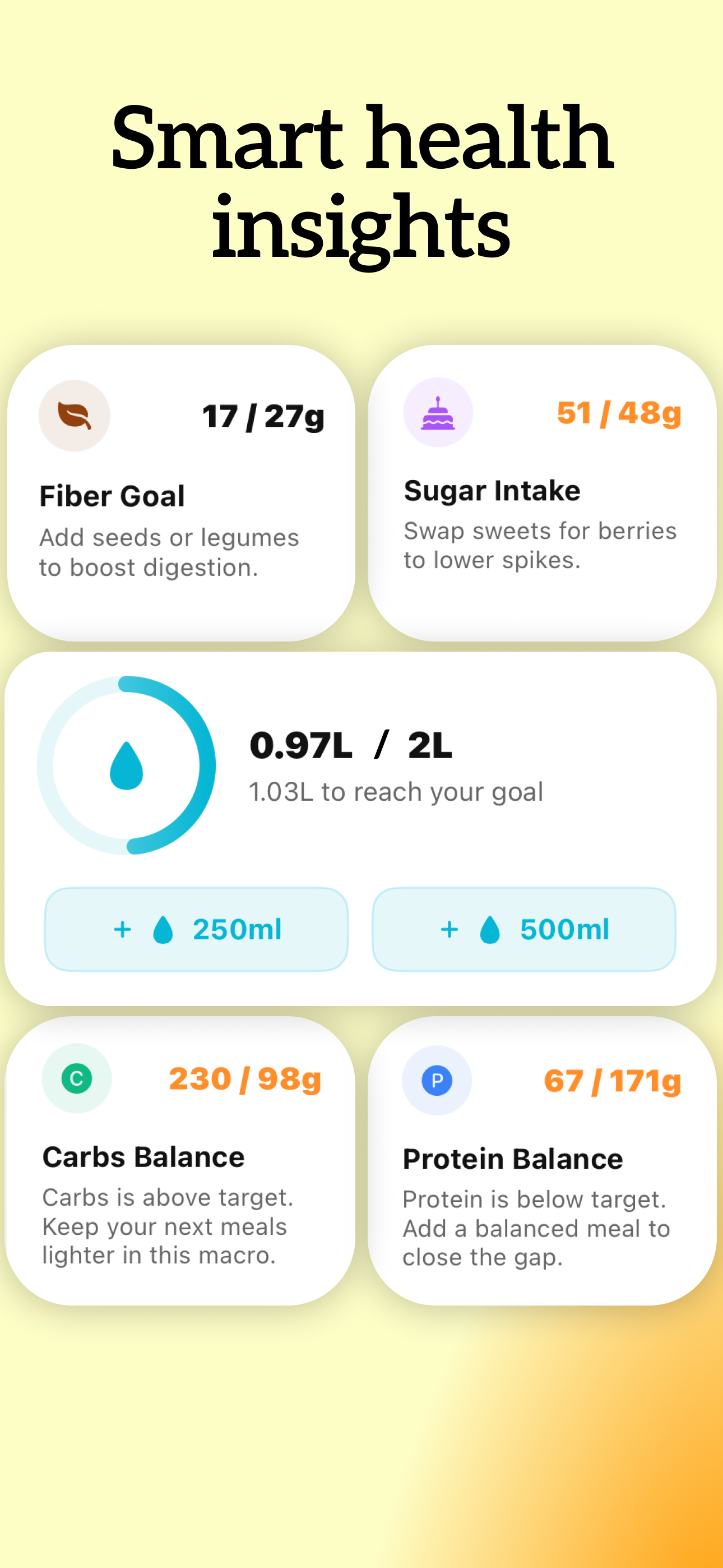 Capy: Cal Counter & Tracker AI screenshot 7