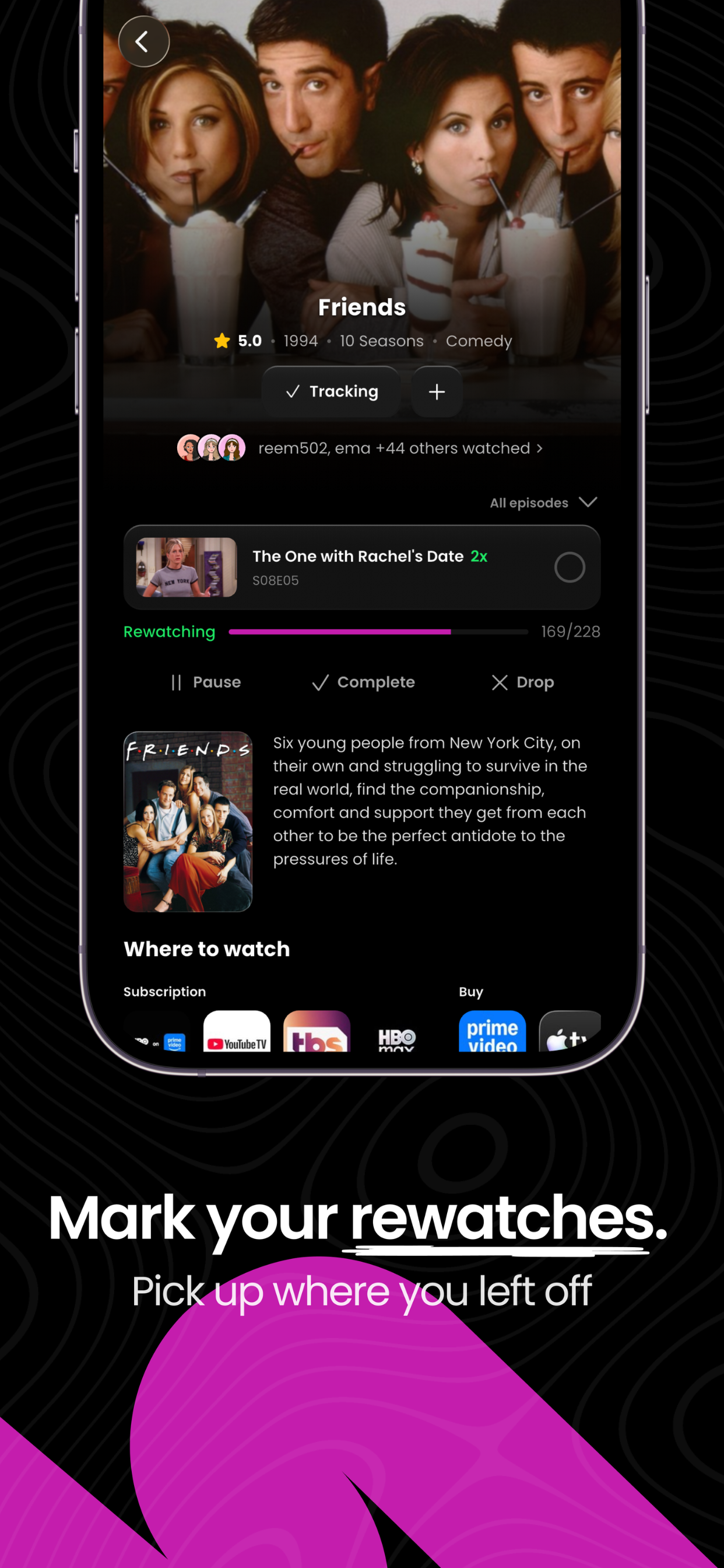 Seriesmate: TV Show Tracker screenshot 2