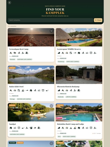 LekkeR Kampplekke iPad screenshot