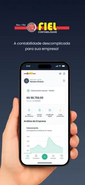 FIEL CONTABILIDADE APP screenshot 1
