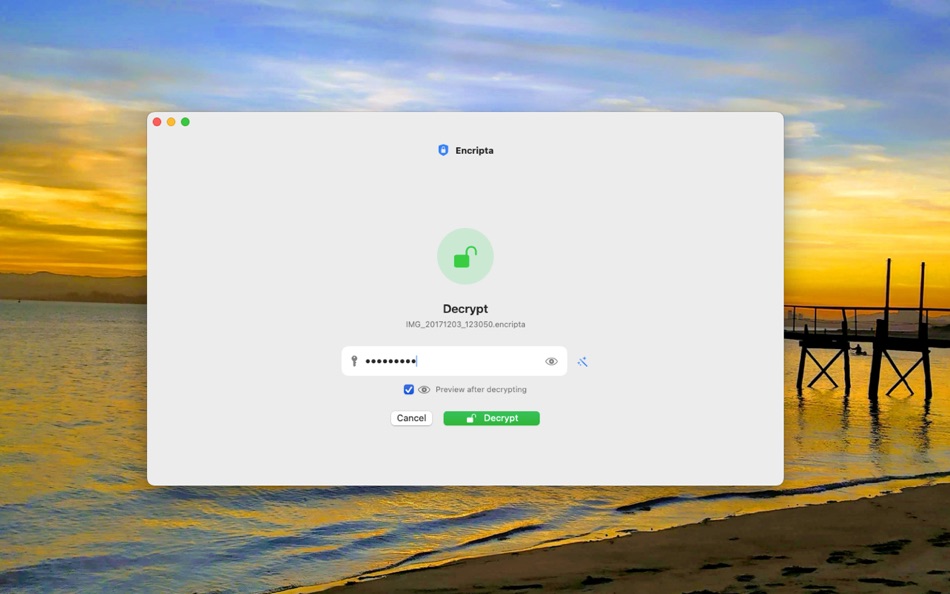 #8. Encripta (macOS) Von: Eduardo Revilla Vaquero