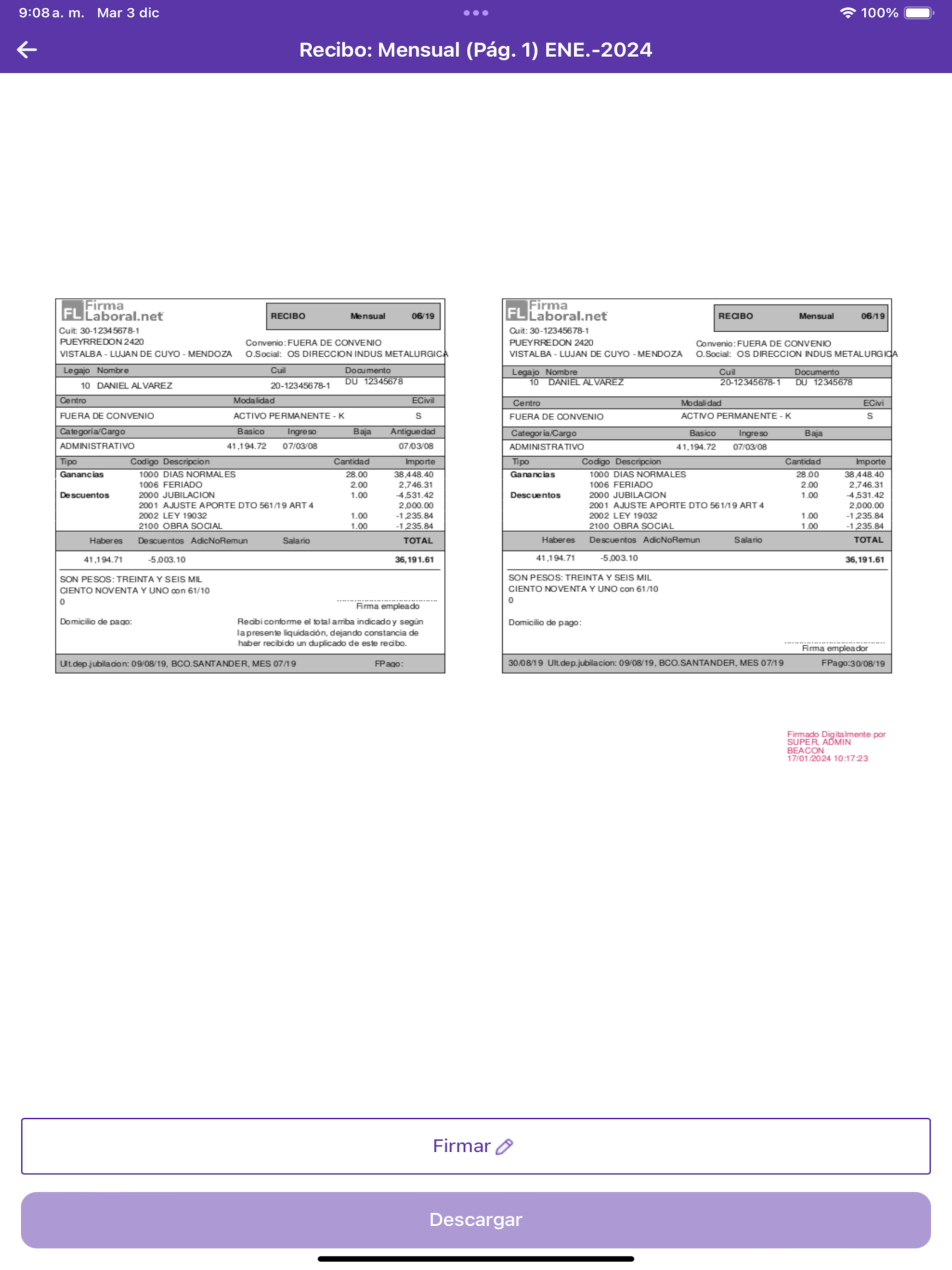 Firma Laboral screenshot 10