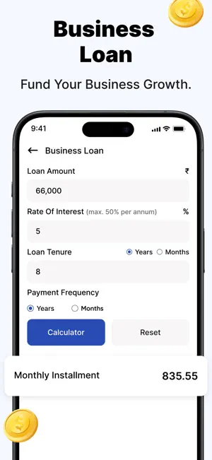 Loan EMI Calculator & Mortgage screenshot 4