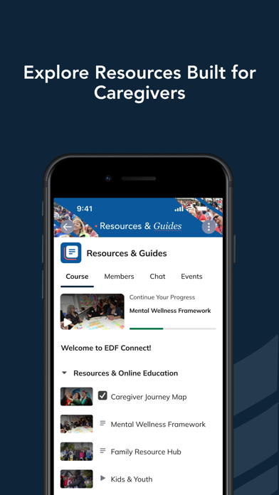 EDF Connect iPhone screenshot 2 - Social Networking app