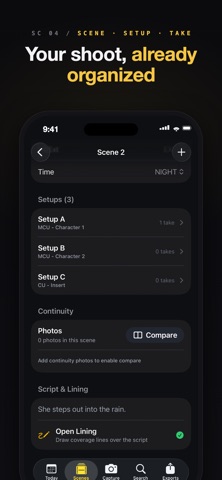 Scripty: Script Supervisor screenshot