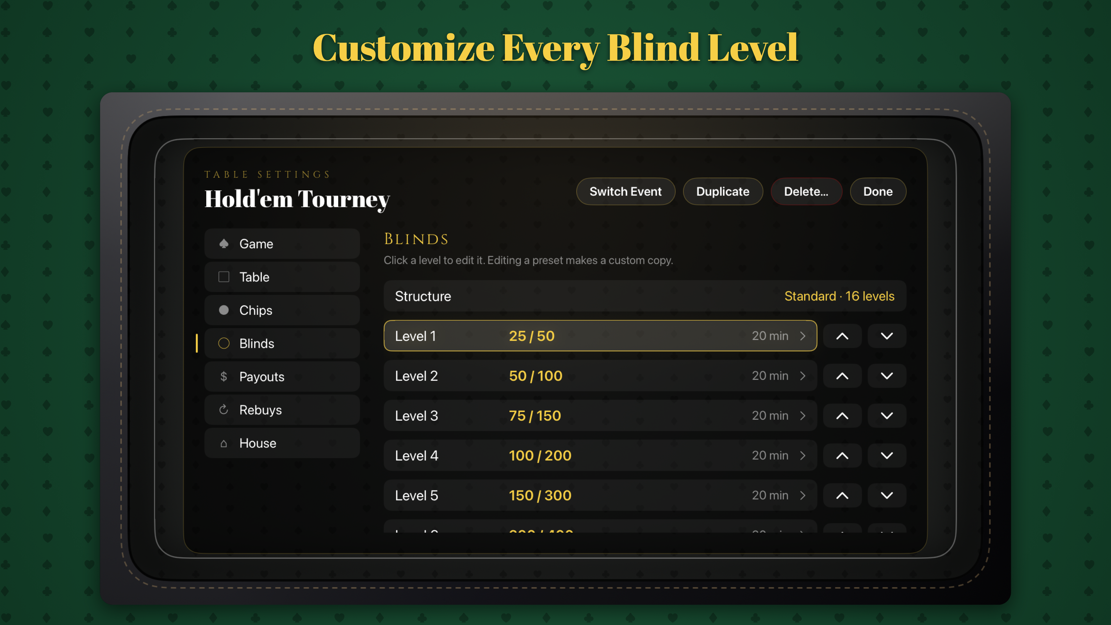 Poker Night Timer screenshot 4
