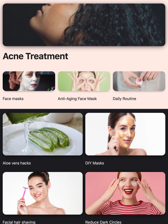 Beauty Tips - Skin & Hair Care iPad screenshot 4 - Lifestyle app