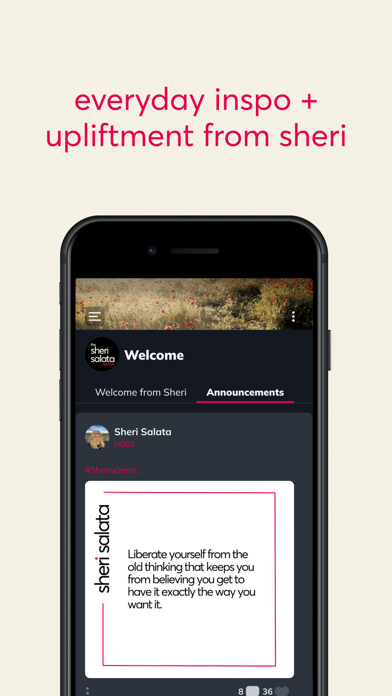 The Sheri Salata Network Screenshot