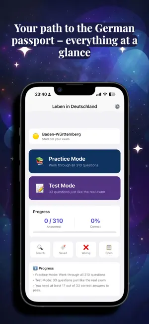 Einbürgerungstest: 2026 Fragen screenshot 4