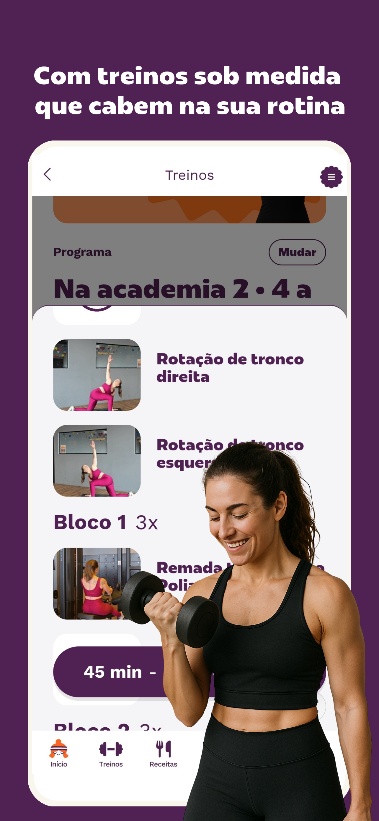 Superela: Exercícios, Receitas