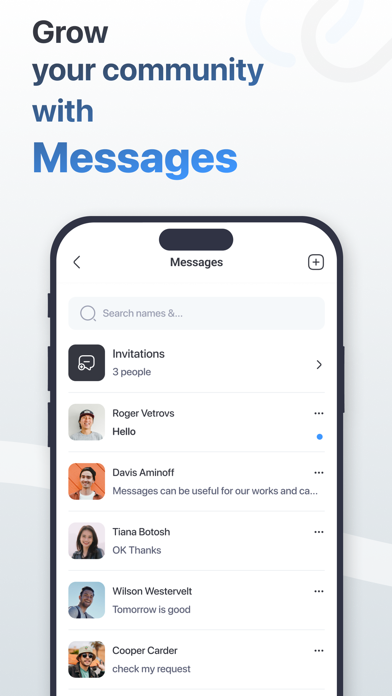 LinksRoom iPhone screenshot 5 - Social Networking app