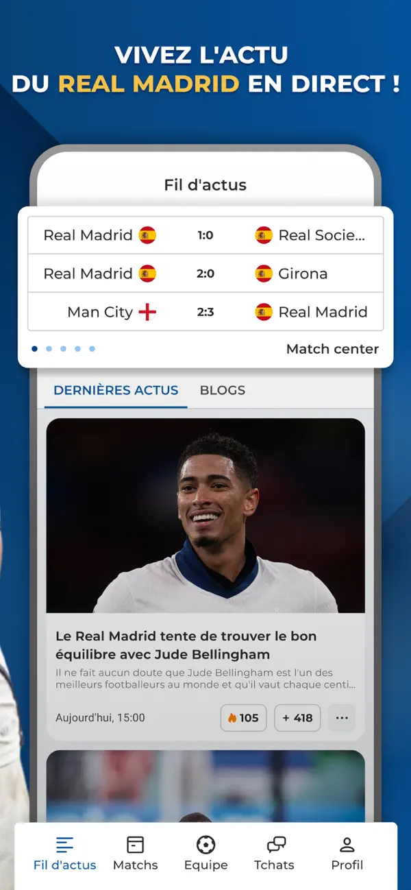 Screenshot #2 pour Madrid Live – Pour Fans Real
