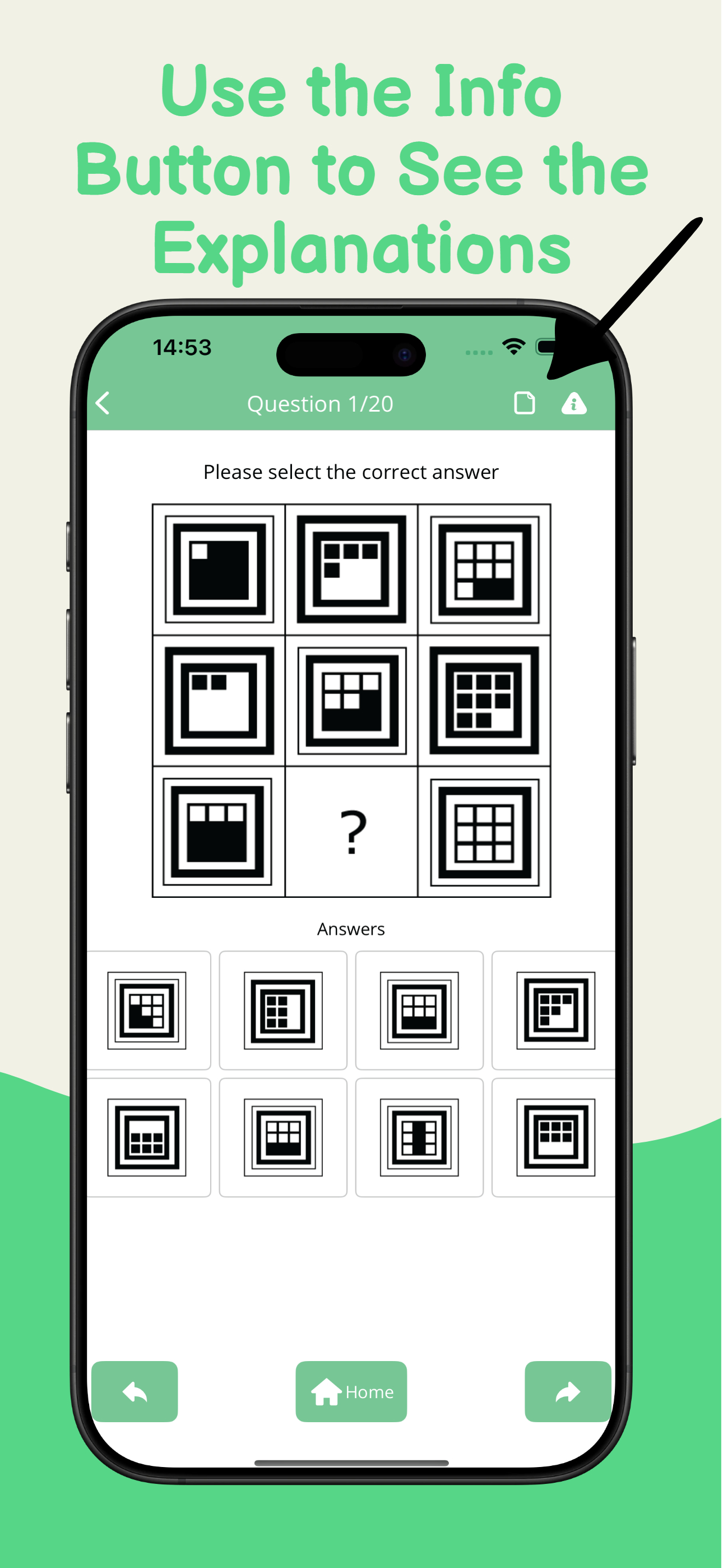 IQ Test: Advanced Matrices