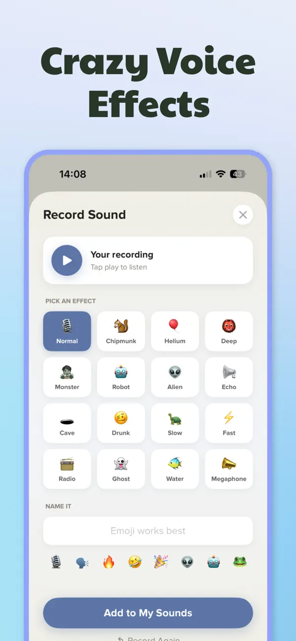 Screenshot #2 pour Modaction: Farces Emoji & Sons