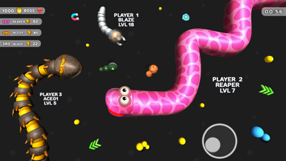 Tangled Worms Clash Screenshot