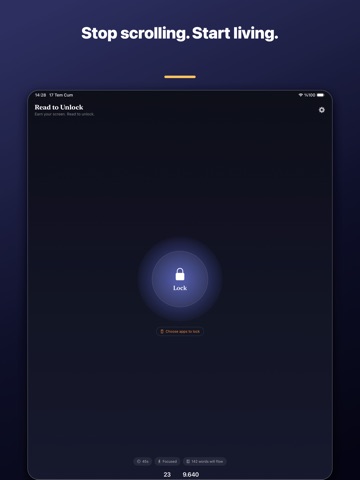 Read to Unlock: Focus Lock