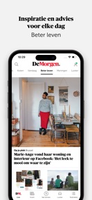 De Morgen - Nieuws screenshot