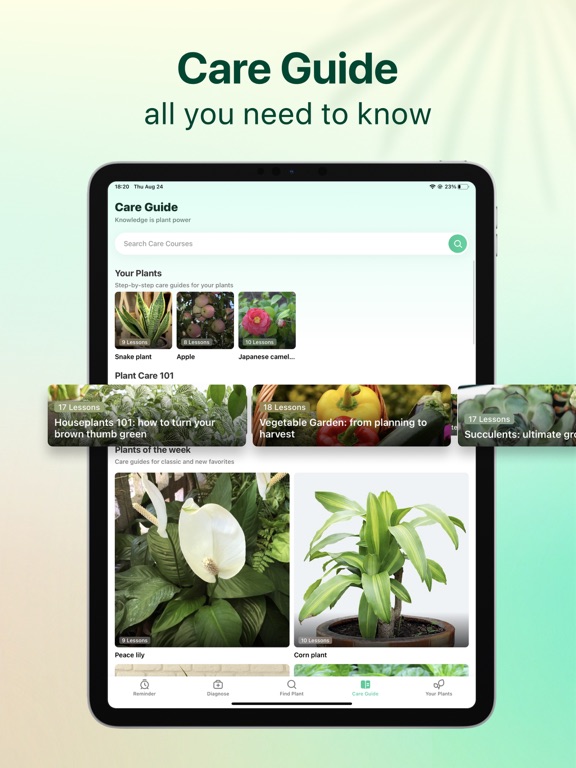 Plant Parent: Plant Care Guide iPad screenshot 6 - Lifestyle app