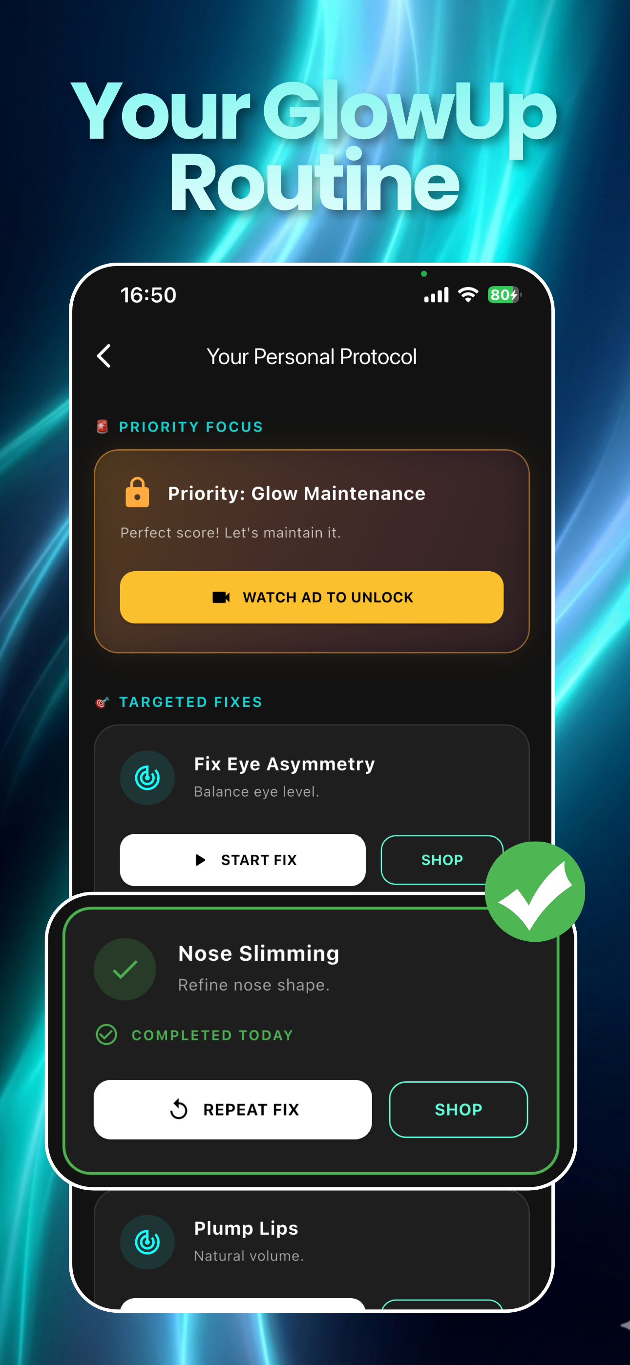 GlowUp AI - Face Yoga screenshot 3