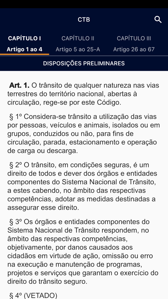 #2. Código de Trânsito - CTB (iOS) By: Felipe Rodrigues