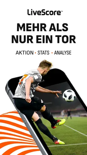 Screenshot von LiveScore Live-Sportergebnisse auf dem iPhone 1